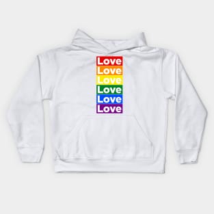 All kinds of love. Kids Hoodie